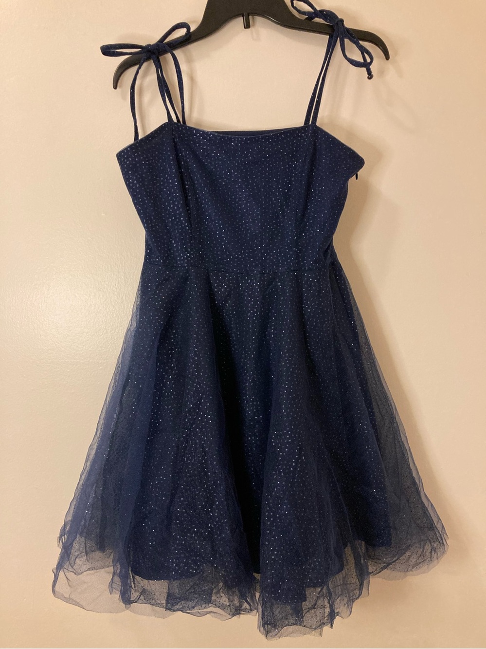 Navy Tulle Starry Night Special Occasion Dress